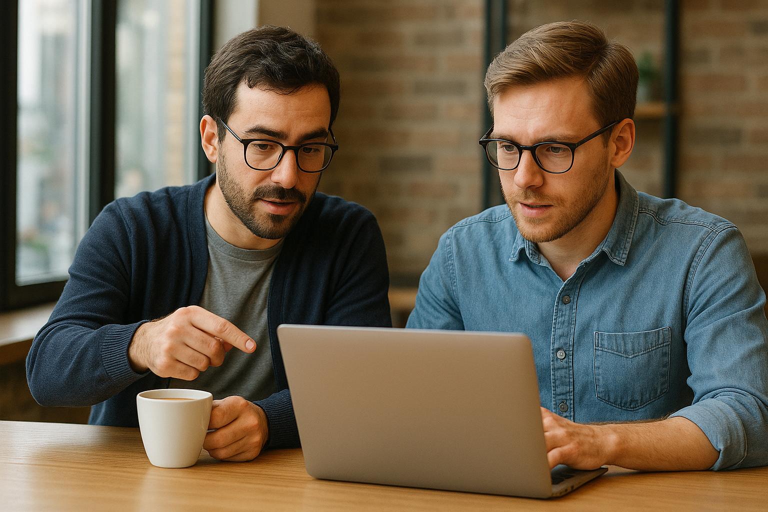 Two Developers Collaborating